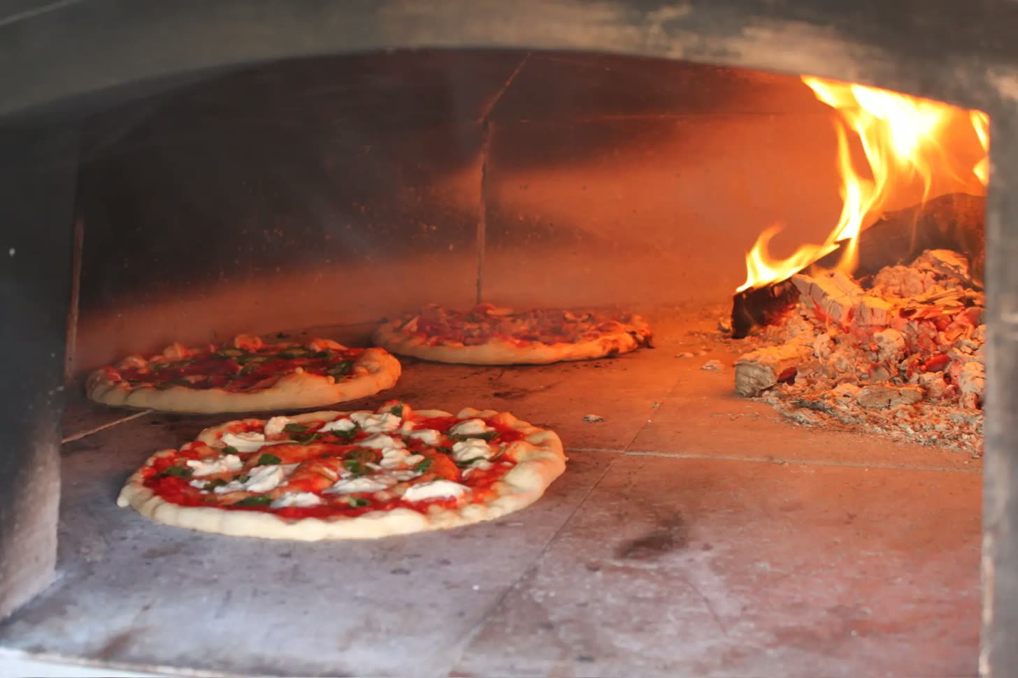 In the oven